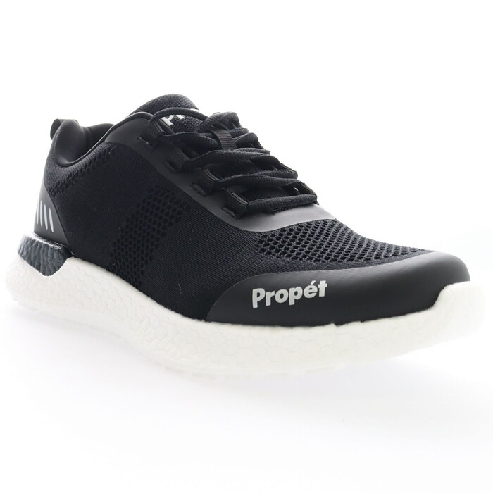 Propet Men's B10 Usher Athletic Shoe Black Mesh  - MAB012MBLK