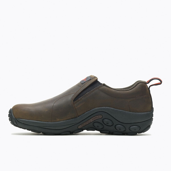 MERRELL WORK Men's Jungle Moc Leather SR Work Shoe Espresso - J099323
