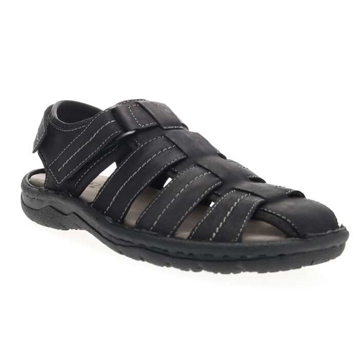 Propet Men's Joseph Fisherman Sandal Black - MSO003LBLK
