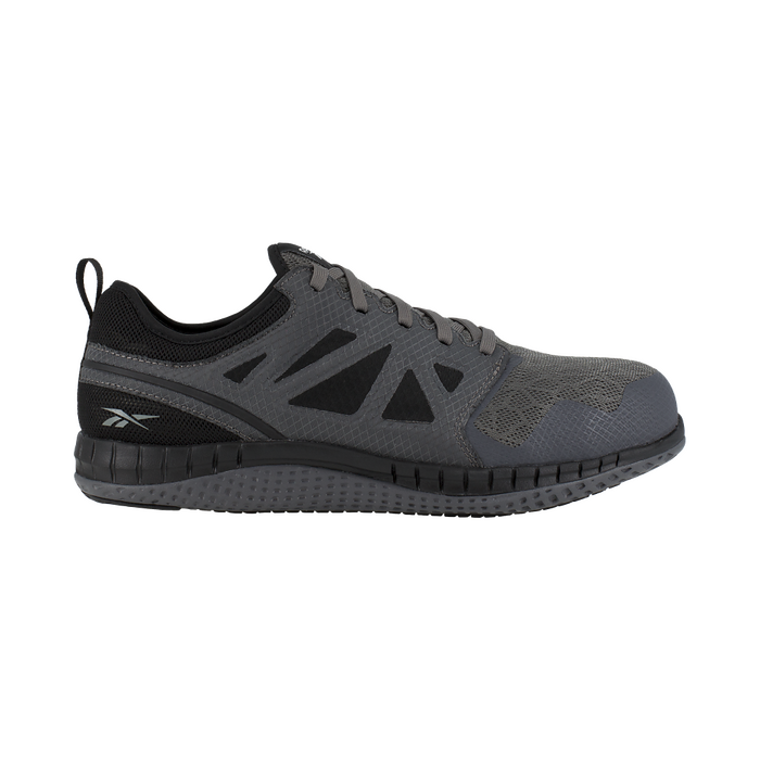 Reebok Work Men's ZPrint Steel Toe EH Athletic Work Shoe Grey/Black - RB4252
