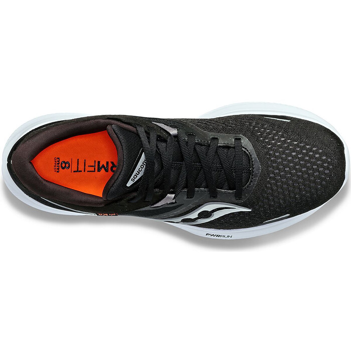 Saucony Men's Ride 16 Running Shoe Black/White - S20830-05