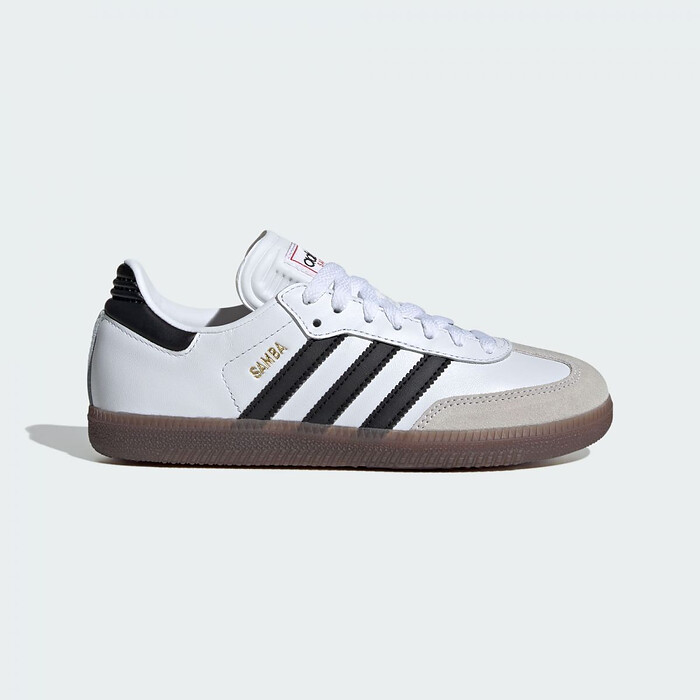Adidas Kids' Unisex Samba Indoor Soccer Shoes White/None/None - IF1944