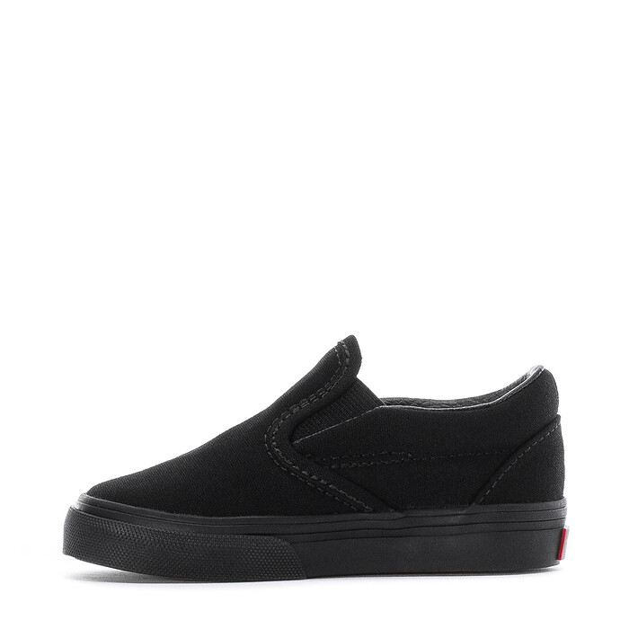 VANS Unisex Toddler's Classic Slip-On Shoe Black/Black - VN000EX8BKA