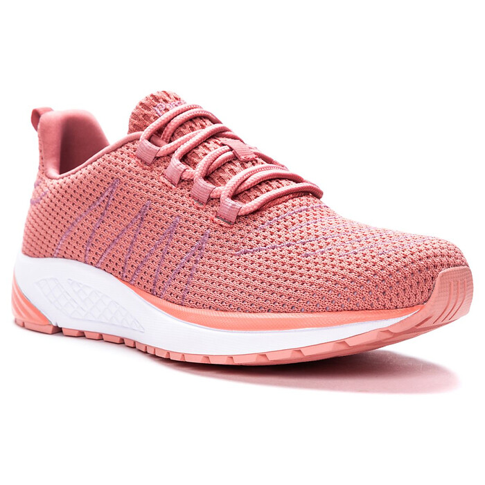 Propet Women's Tour Knit Sneaker Dark Pink Mesh - WAA112MDPI