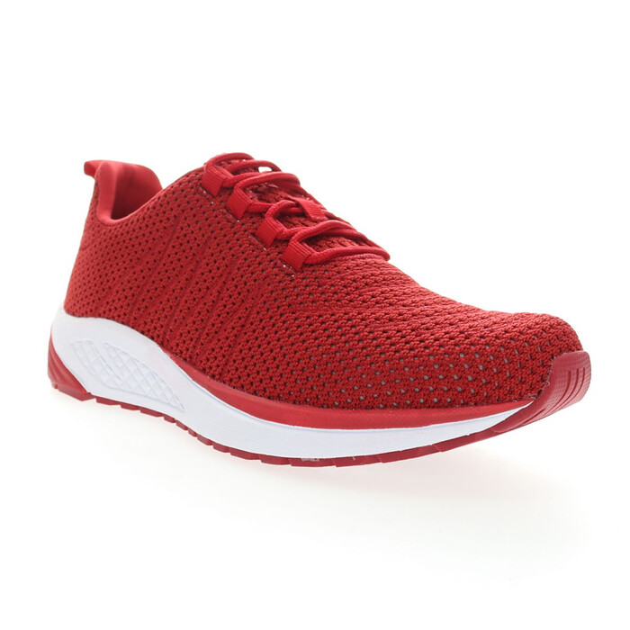 Propet Women's Tour Knit Sneaker Red Mesh - WAA112MRED