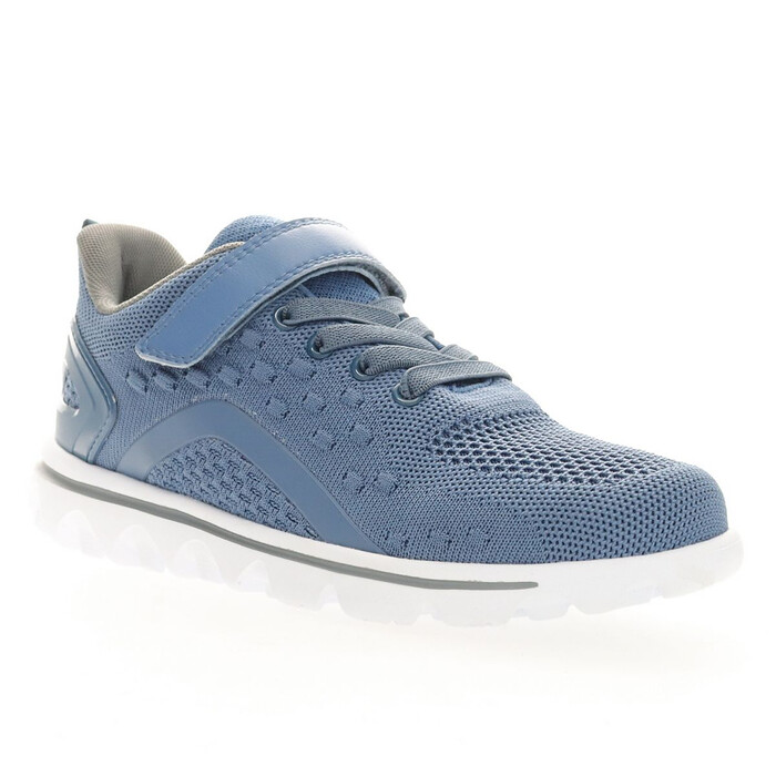 Propet Women's TravelActiv™ Axial FX Single Strap Sneaker Denim/Grey - WAT093MDNG
