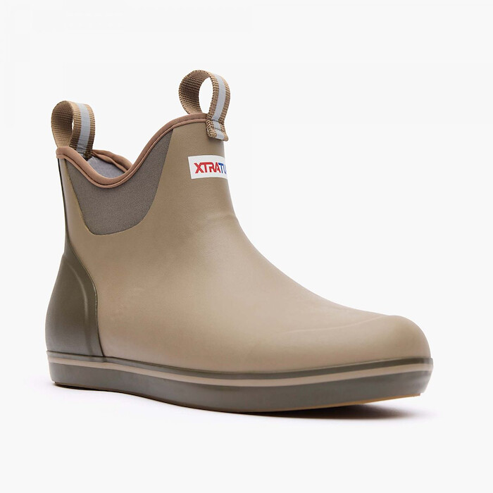 XTRATUF Men's Ankle Deck Boot Earth Brown - XMAB902