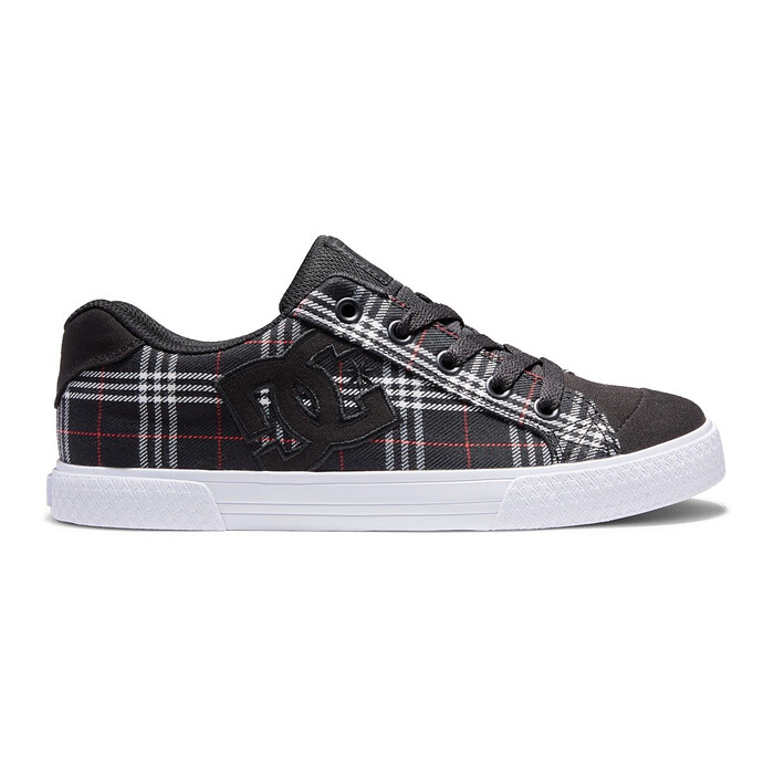 DC Shoes Women's Chelsea Shoes Black/Plaid - ADJS300243-BPD