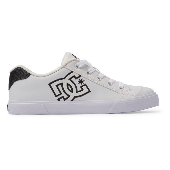 DC Shoes Women's Chelsea Shoes White/Black - ADJS300243-WBK