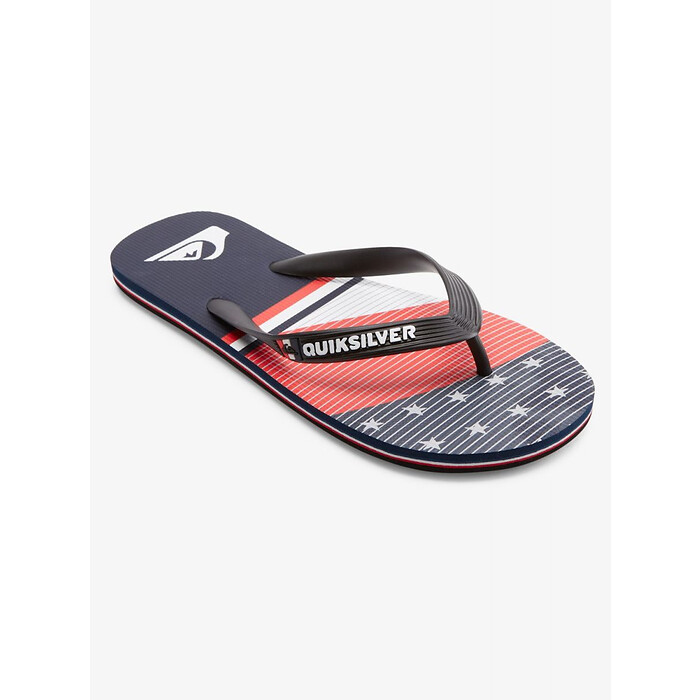 Quiksilver Men's Molokai 4th Flip Flop Sandals Blue 1 - AQYL101273-BYJ1