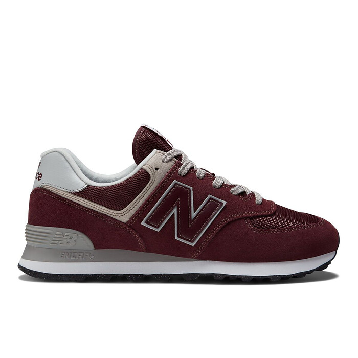 New Balance Men's 574 Core Burgundy - ML574EVM