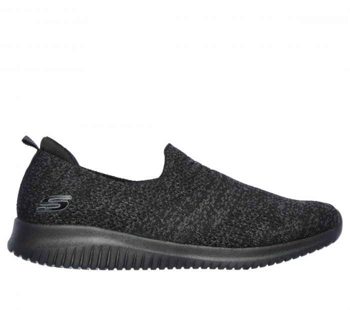 Skechers Women s Ultra Flex Harmonious Slip On Sneakers Black 13106 BBK