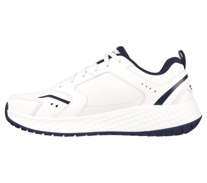 Skechers Men's Arch Fit Multi Sport Athletic Shoes White/Navy