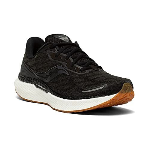 Saucony Men's Triumph 19 Running Shoe Black/Gum - S20678-12