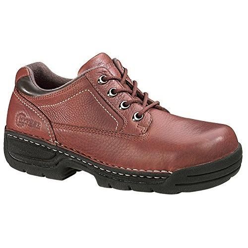 HYTEST Women's Steel Toe EH Opanka Oxford Brown Work Shoe - K17151 HYTEST Women's Steel Toe EH Opanka Oxford Brown Work Shoe - K17151