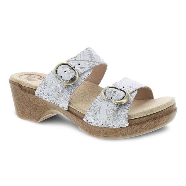 Dansko white retailer sandals