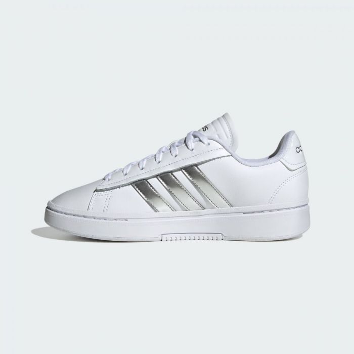 adidas gazelle silver green womens adidas Grand Court Alpha Women's Shoes, Size: 11, Black White main image 0