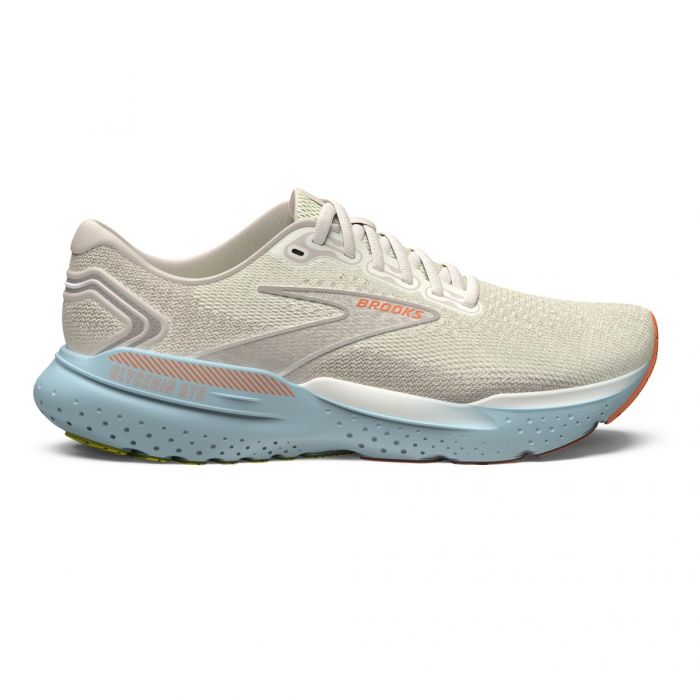 Brooks Women's Glycerin GTS 21 Coconut/Aqua/Autumn Sunset - 120409-195
