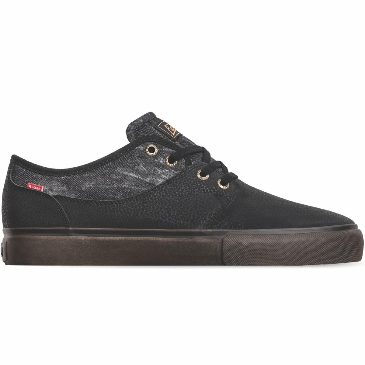 Globe Men's Mahalo Skate Shoe Black/Denim/Gum - GBMAHALO-20074