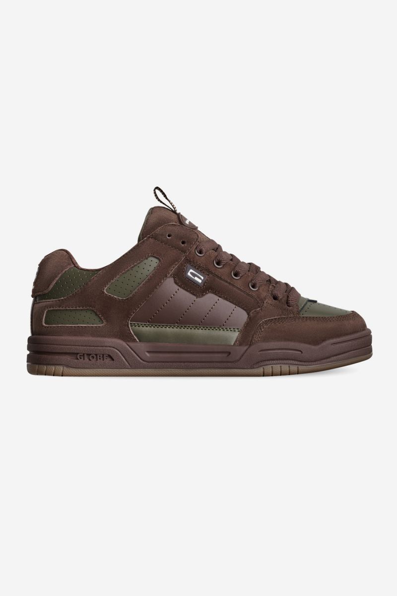 GLOBE Men's Tilt Prime Rodney Mullen Skate Shoe Brown/Olive/Mullen - GBTILTPR-17364