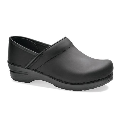 Dansko Women's Professional Clog Black Oiled Leather - 206020202