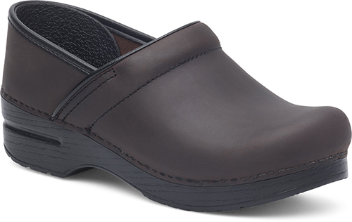 Dansko Women's Professional Wide Clog Antique Brown/Black - 299780202