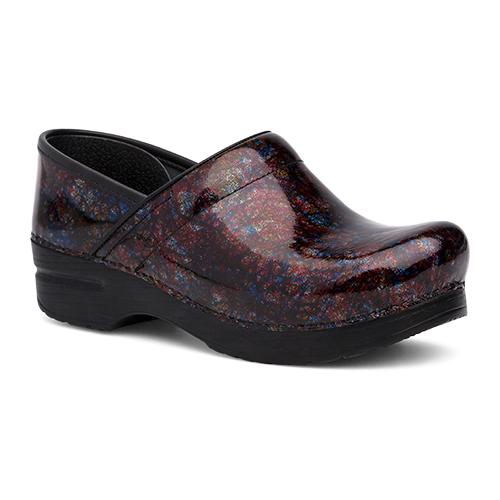 Dansko Women's Professional Multi Scribble Patent Leather - 306740202