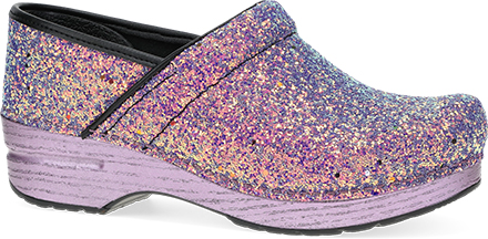 Dansko Women's Professional Clog Lilac Glitter - 306859602