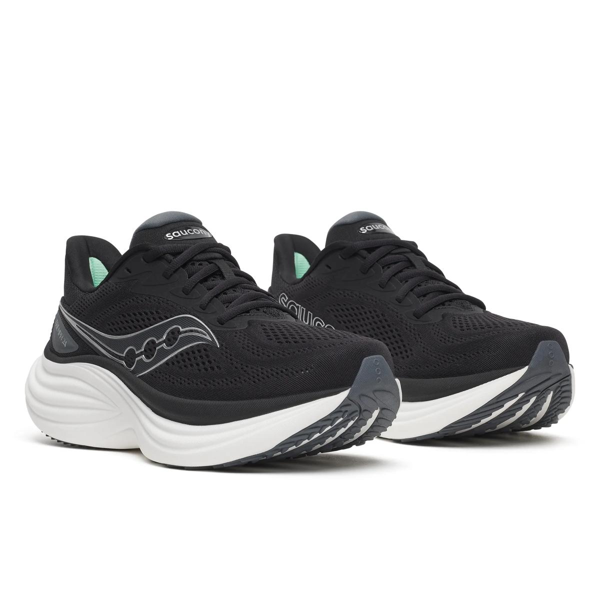 Saucony Women's Triumph 24 Black/Silver Running Shoe - S100999-1016