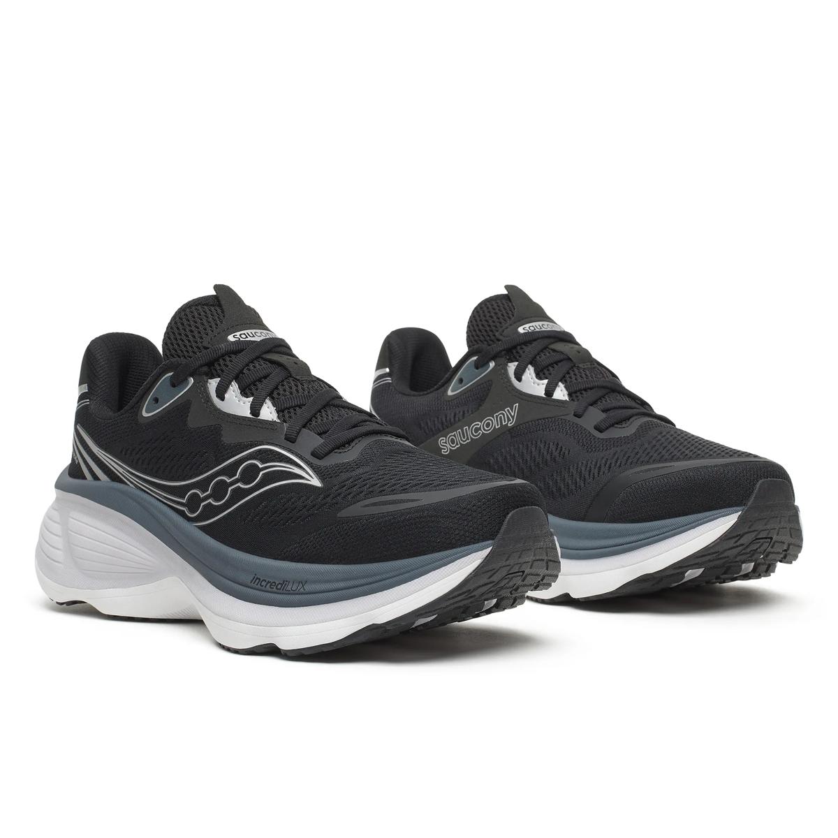 Saucony Men's Hurricane 26 Black/Silver Running Shoe - S101098-1008