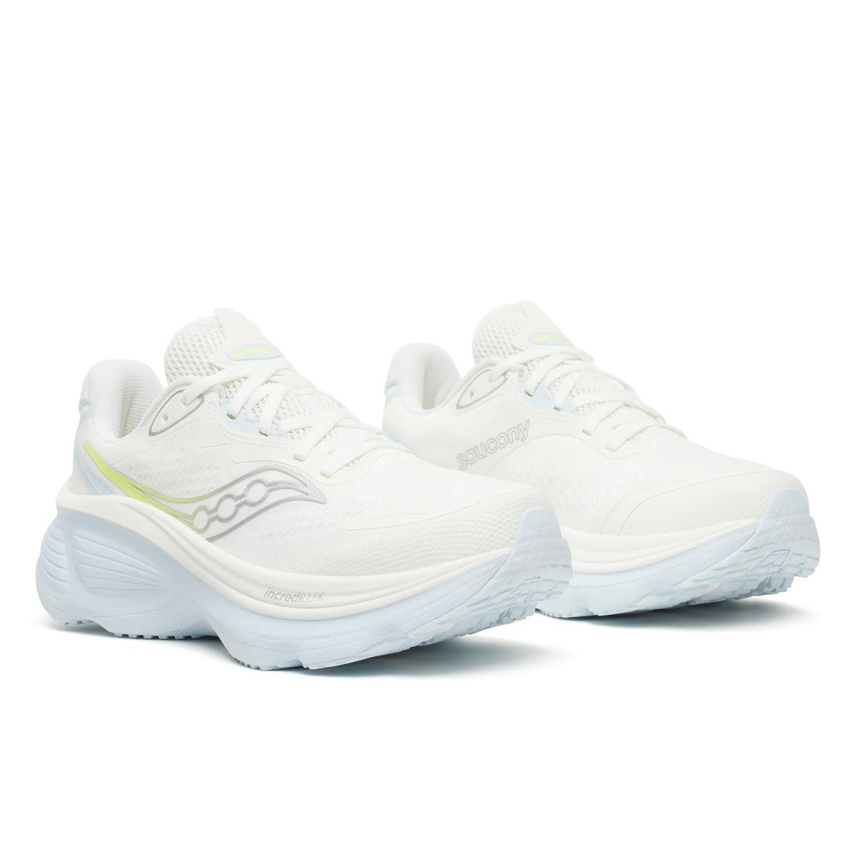 Saucony Women's Hurricane 26 Wide Ivory/Ice Melt Running Shoe - S101110-1002