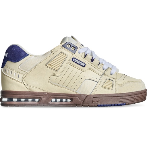 Globe Men's Sabre Skate Shoe Antique White/Blue - GBSABR-11817