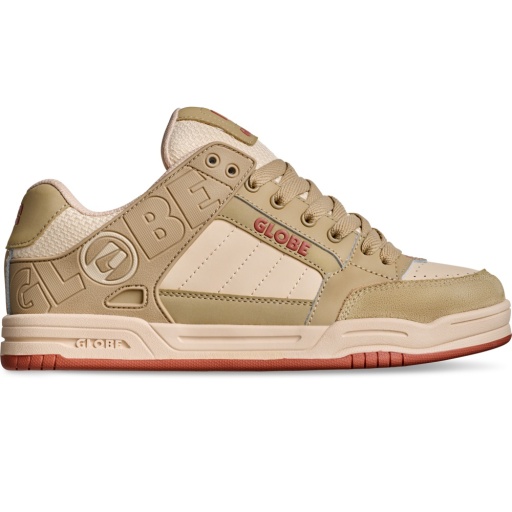 Globe Men's Tilt Skate Shoe Sand/Red - GBTILT-16388