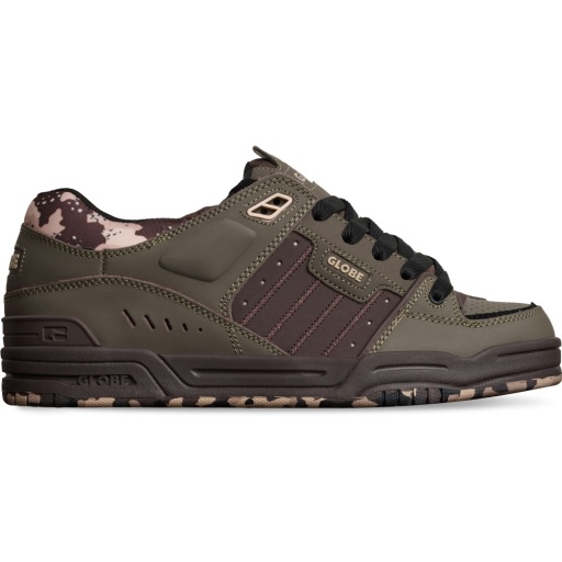 Globe Men's Fusion Skate Shoe Mud/Camo - GBFUS-17360