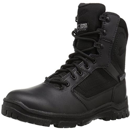 Pre-owned Danner Men's Lookout Side-zip 8" Black Military & Tactical Boot, Black