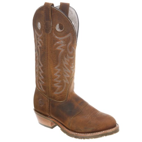 Pre-owned Double-h Boots Double H Women's Domestic Ice Buckaroo Work Boots Dh5159, Brown