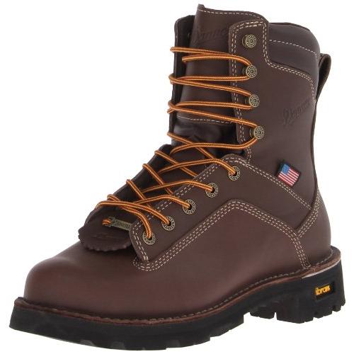 Pre-owned Danner Men's Quarry Usa 8-inch Br Work Boot, Brown