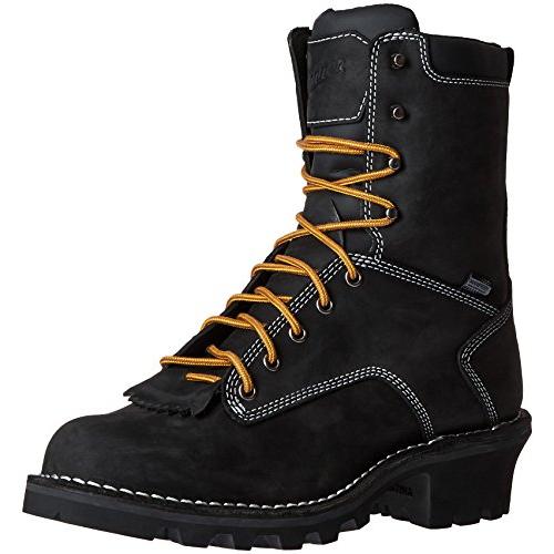 Pre-owned Danner Men's Logger 8" Work Boot, Black