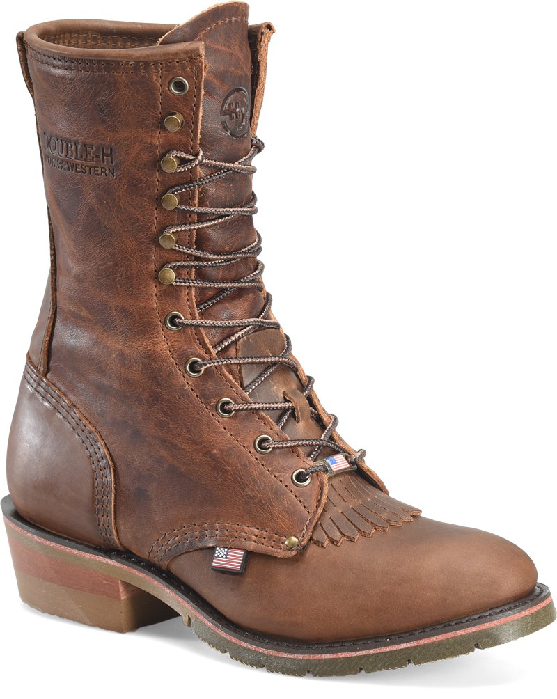 DOUBLE H BOOT COMPANYペコスブーツ9D USA製 DOUBLE H BOOT COMPANYペコスブーツ9D USA製 Durable Work Boots