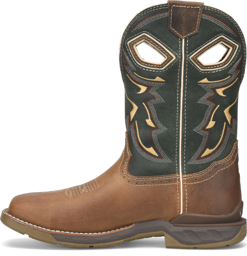 Double-H Boots Men's 11” Phantom Rider Kerrick Composite Toe Non-Metallic Roper - Picture 6 of 171